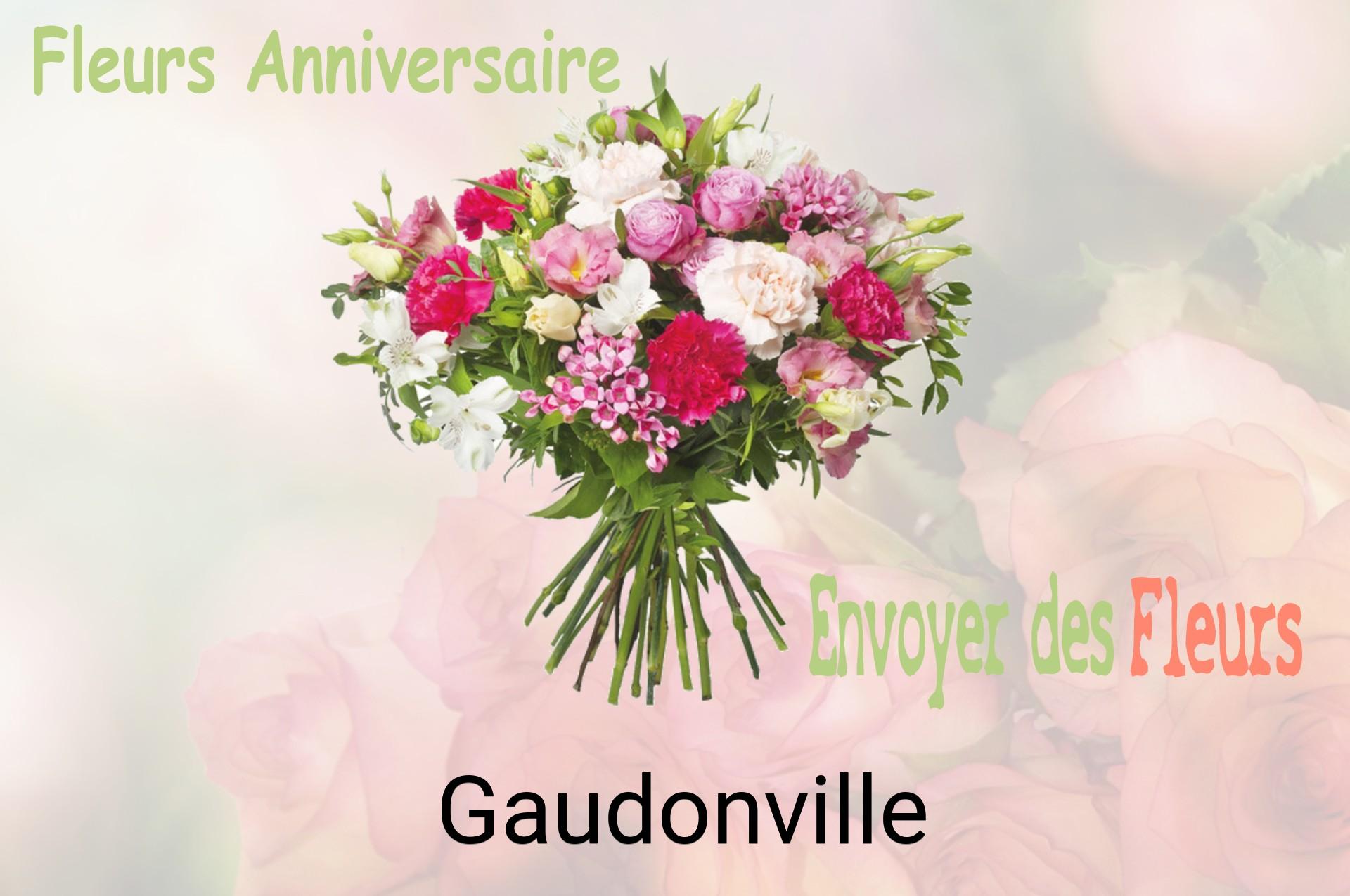 Bouquet de fleurs d’anniversaire livré à Gaudonville